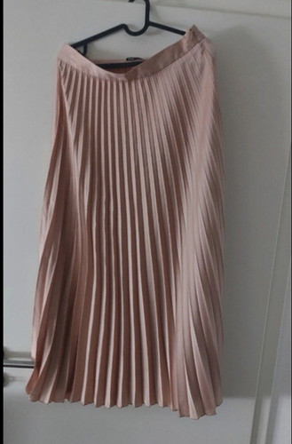 Zara damen plissee faltenrock - plissee,