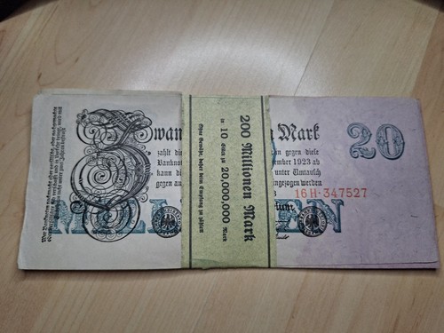 Bündel millionen mark 1923 - bündel,