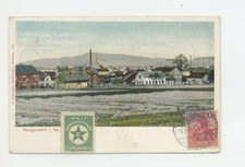 Ak Neugersdorf i. Sachs. und Esperantomarke u. Stempel