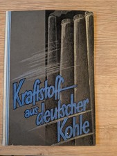 Antik Broschüre Kraftstoff
