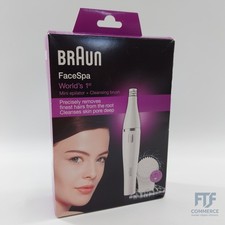Braun FaceSpa Gesichtsepilierer Damen / Damenbart Entferner, Gesichtsrein... 810