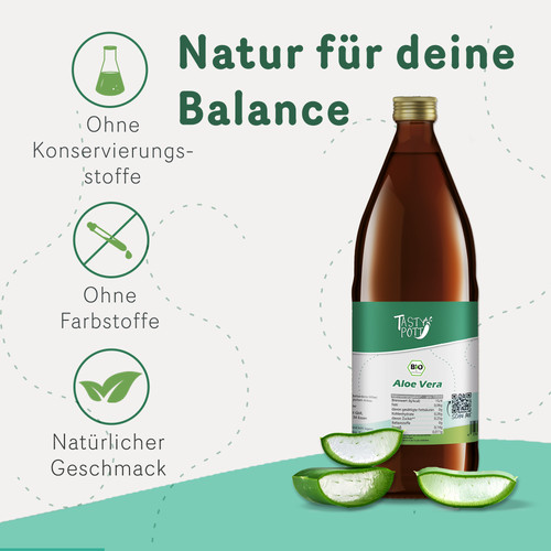 Tasty pott bio - aloe, 1l