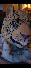 Leopard Fursuit Head with Paws und Collar