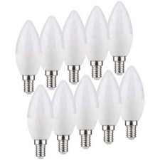 10 x LED Leuchtmittel Kerzen