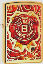 ZIPPO Jim Beam Fusion Logo  60003260 Benzinfeuerzeug NEU