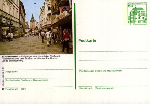Bildpostkarte - , **