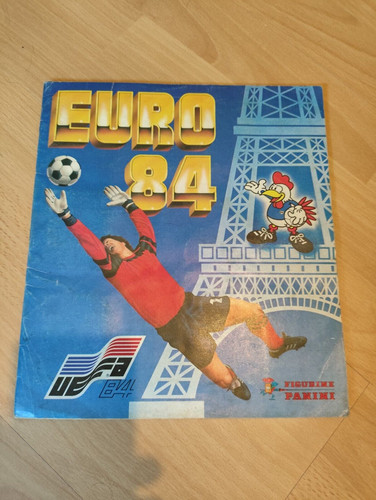 Panini euro album - 84, komplett
