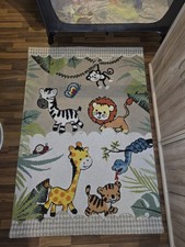 Kinderteppich Paco Home „Diamant“ Safari / Dschungel – 120x170 cm