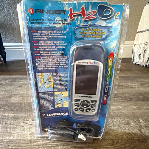 New lowrance ifinder h2oc - new,