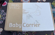 Storchenwiege. Baby Carrier. Dunkelbraun. Nur sehr wenig benutzt.