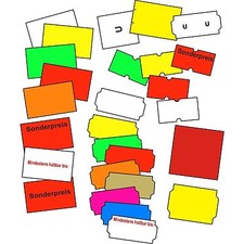 Preisetiketten Etiketten für Auszeichner Preisauszeichner Handauszeichner AKTION
