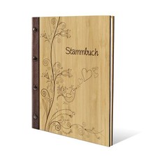 Stammbuch Bambus Cover Echt