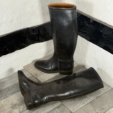 Knie Reitstiefel schwarz UK 4