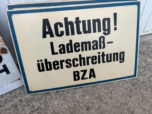 Original reichsbahn schild - original,