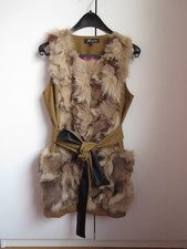 echt Fuchs Pelz Weste Gr. M/L Burlysen Lammwolle 50% sehr wenig getragen
