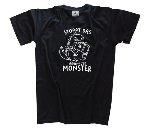 Stoppt das grün - rote, monster