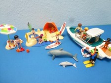 Summer Fun Strand Boot Delfine Figuren Taucher zu 4149 Playmobil 2152