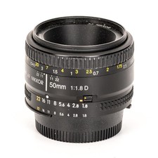 Nikon 50mm/1,8 AF D Objektiv