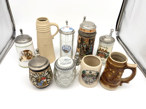 Bierkrug sammlung konvolut - bierkrug,