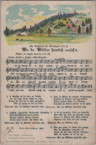 Lied wu da - 30,, wälder