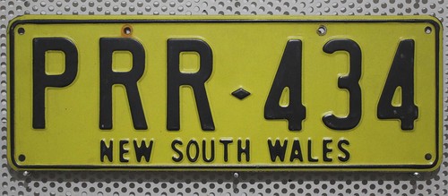 New south wales nummernschild - wales,