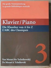 Klavier. Die große Notensammlung. Die Klassiker von A bis Z.    3