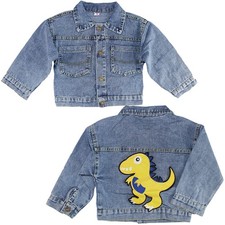 Kinder Jungen Jeans Jacke