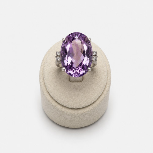 Damenring mit amethyst 4 - mit, 1