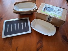 Pommesschalen Porzellan mit