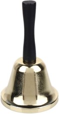 Vergoldete Handglocke mit