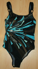 SUNMARIN Badeanzug, 40, B-Cup Bademode Schwimm, wie NEU, schwarz mint blau braun
