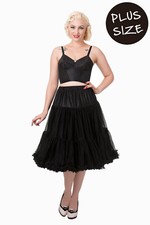 Schwarz retro rockabilly weich - rockabilly,
