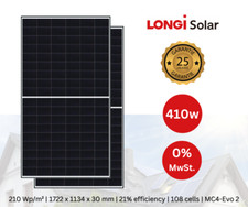 410w Solarpanel Solarmodul