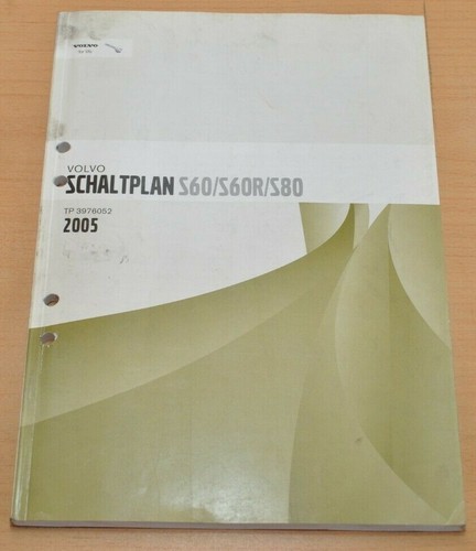 Volvo s60 s60r s80 schaltplan - s60r,