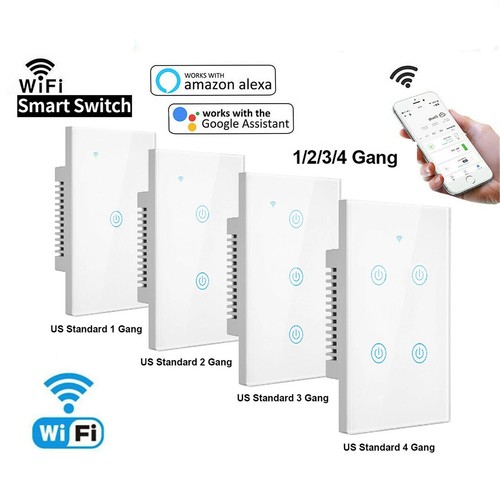 4gang wifi smart wall - 1/2/3/4gang,