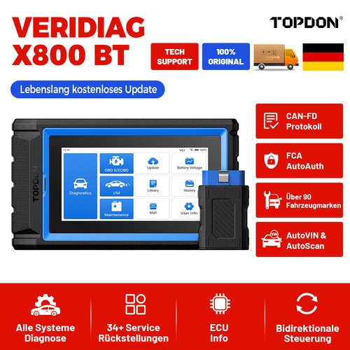 Topdon vdx800 kfz - vdx800,