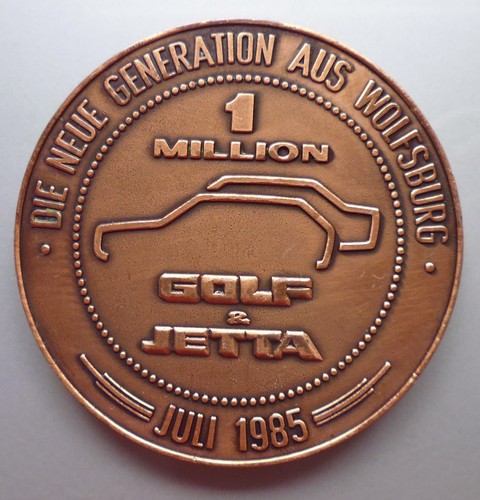 Medaille 1 million golf - -,