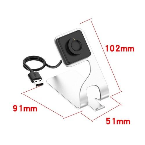 Schwarz weiß uhren ladekabel - weiß,