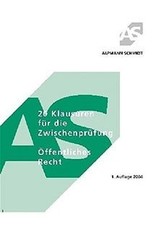20 Klausuren für die Zwischenprüfung Öffentliches Recht ... | Buch | Zustand gut