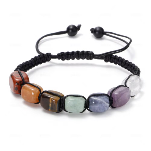 Naturstein armband tigerauge - naturstein,