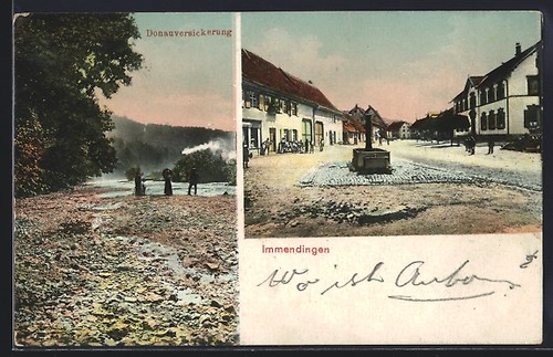 Ansichtskarte immendingen - ansichtskarte,