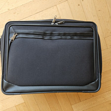 Stratic Koffer (Akten/ 1 Nacht/ Handgepäck), schwarz, mit 3 Zahlenschlössern