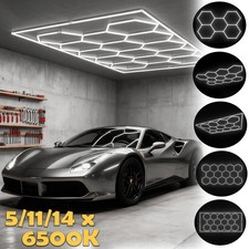 5-14x Hexagon LED Garagenlampe