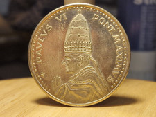 Medaille Silber - ca. 15,9g  Paulus VI Pont. Maximus Anno Santo 1975 Roma