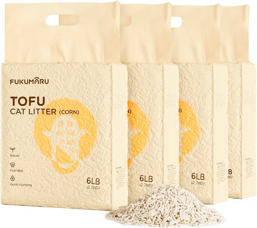 Tofu katzenstreu 8kg - tofu, 10.8kg