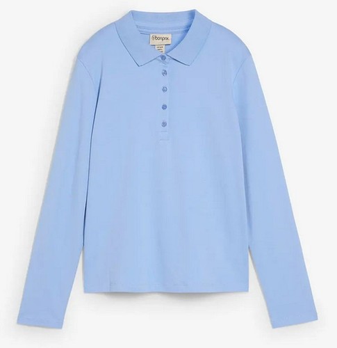 Damen polo shirt - shirt, blau