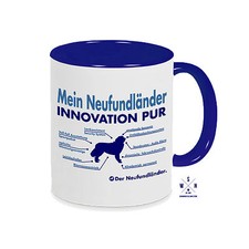 Tasse Kaffeebecher INNOVATION NEUFUNDLÄNDER Teileliste Hund Hunde Siviwonder