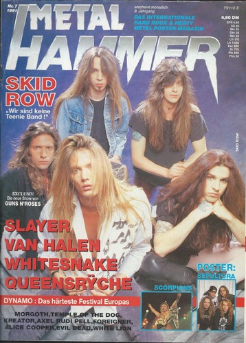 Metal hammer 1991 - hammer, 07/1991