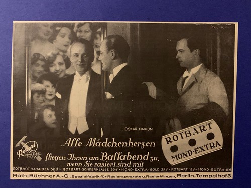 1929 rotbart roth büchner - 1929, rotbart,