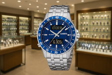 CASIO MSY-700D HerrenUhr Blau